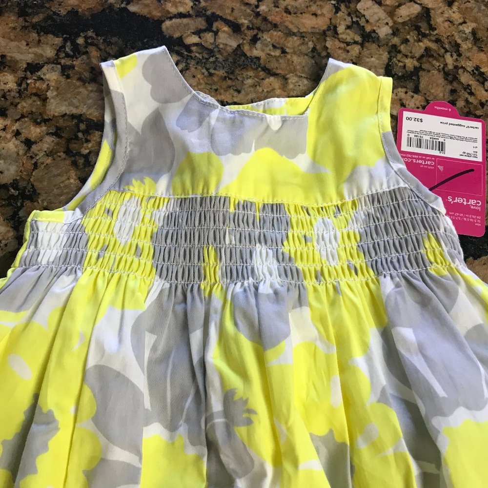 Carter’s Floral Baby Dress NWT